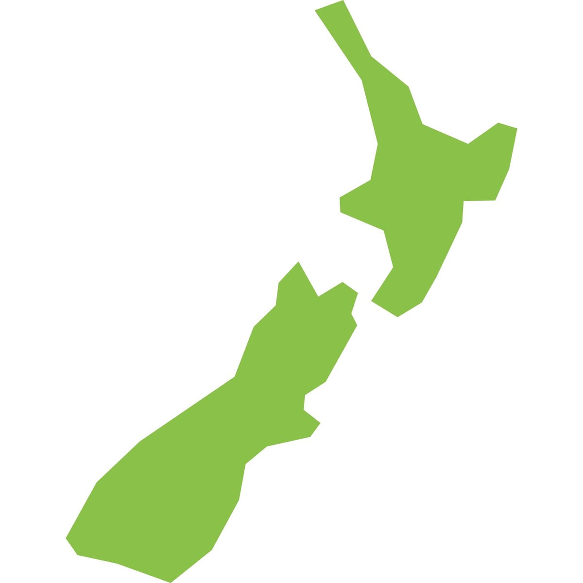 Карта на нов зеланд png