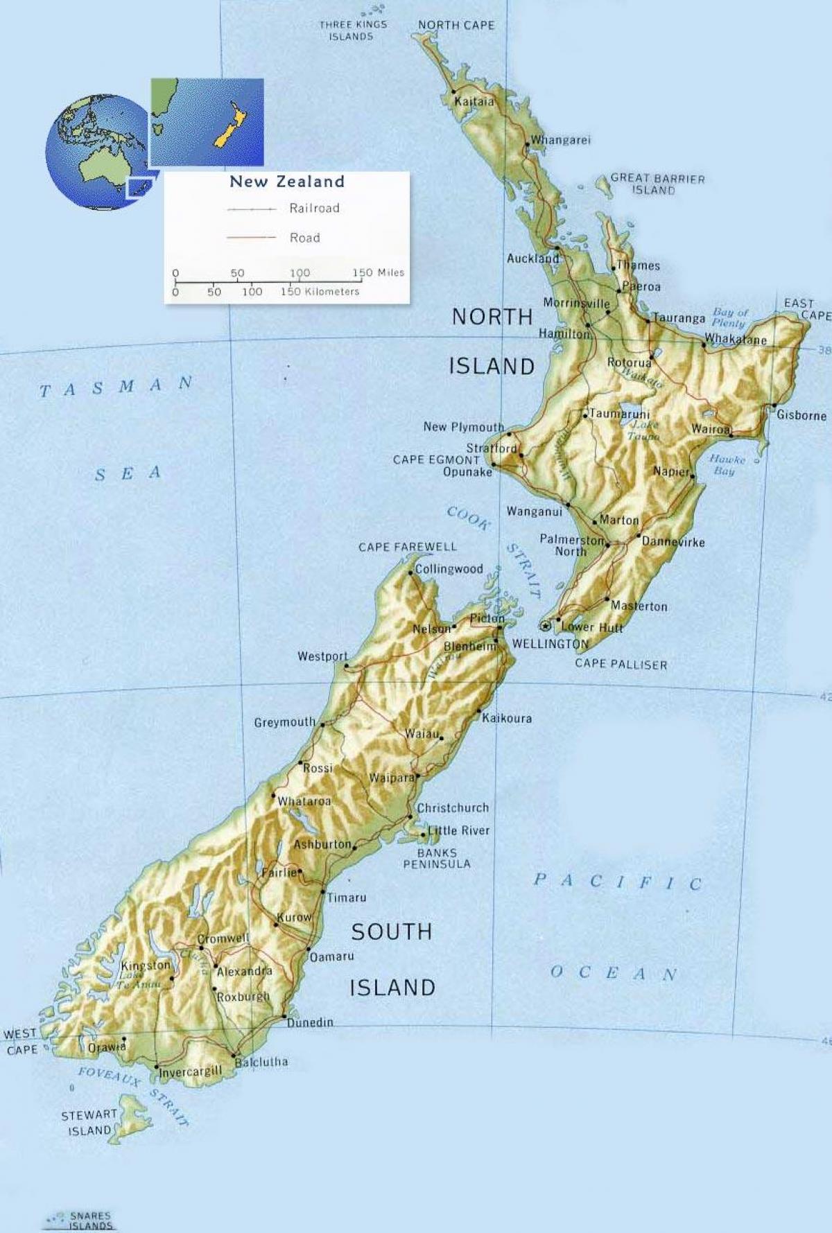 велингтон нов зеланд на мапата